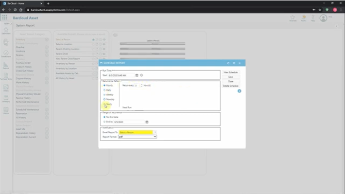 inventory system and asset tracking v133