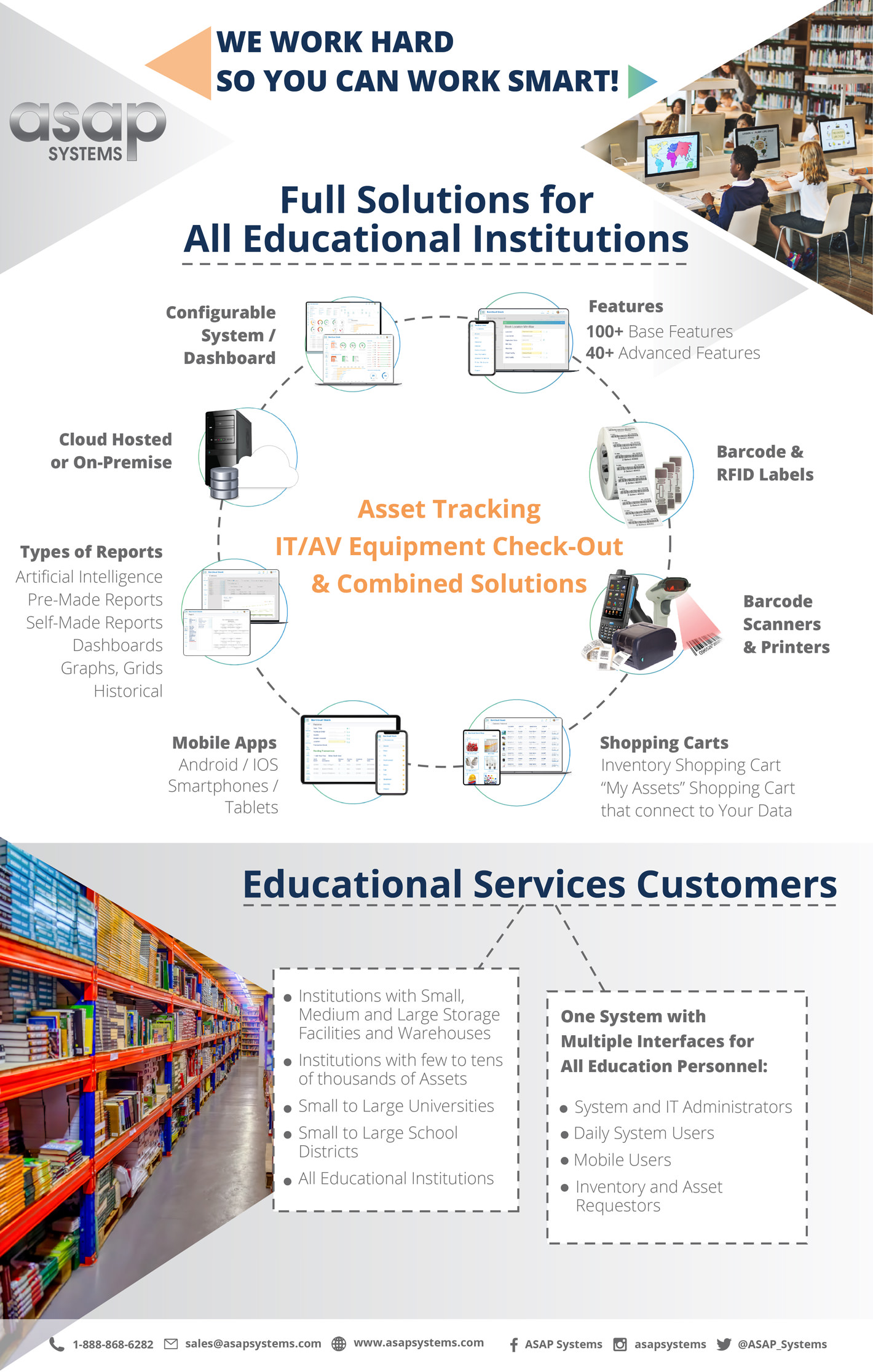 Inventory System Asset Tracking Full Solution for Educational Institutions Brochure