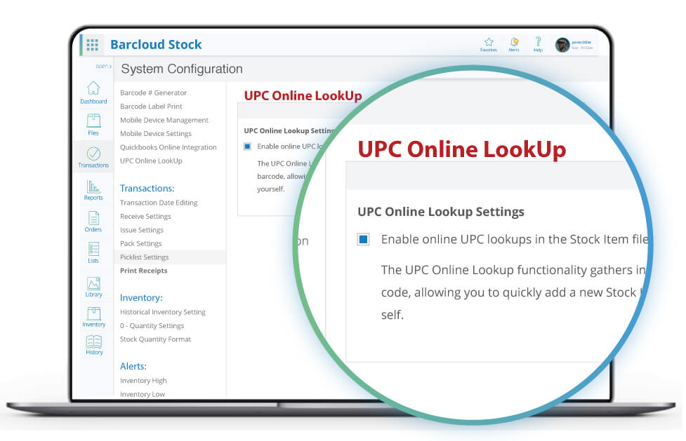 Inventory System UPC Lookup Image1