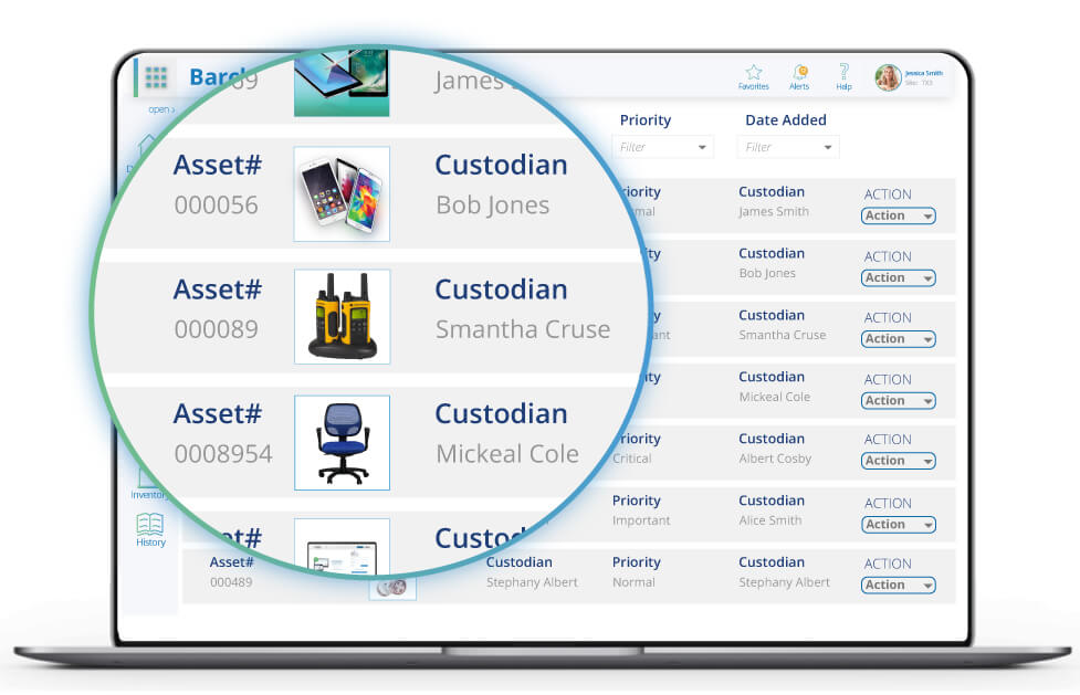 Barcode Asset Tracking System