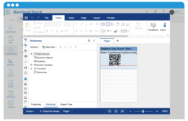 Configure QR Code Format