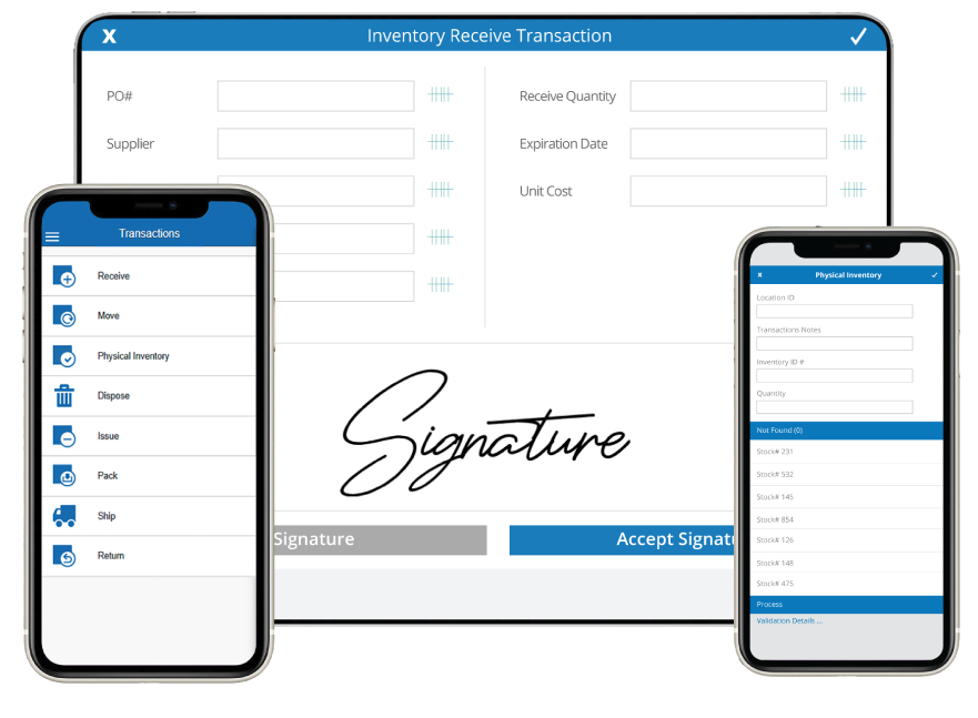 better performance with our warehouse inventory mobile application