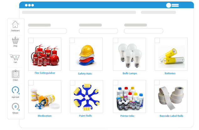 warehouse inventory requestor feature dashboard