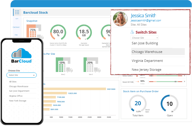 manage inventory within multiple warehouses