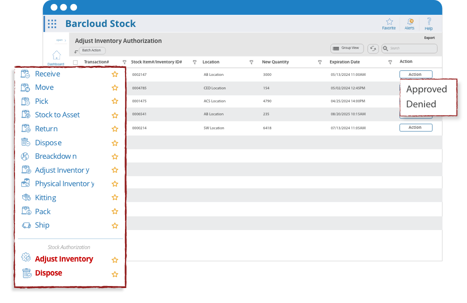 Flexible-Inventory-Authorization-Dashboard-Personalization